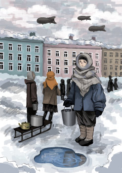 За водой
