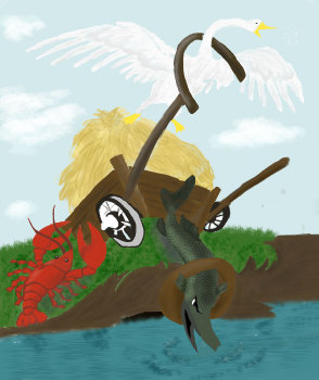 Лебедь, рак и щука